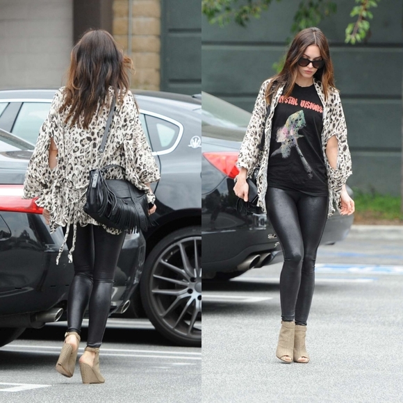 Spell designs wild ones short kimono robe leopard - Picture 6 of 13